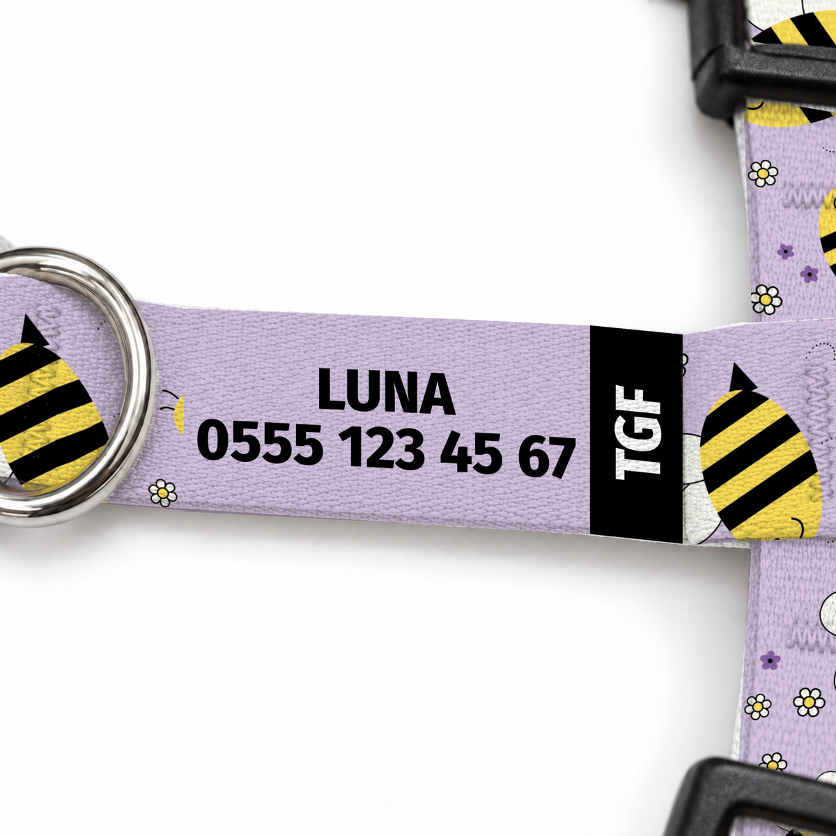 Buzzy Lilac Kedi Göğüs Tasması – Yazi Detayi