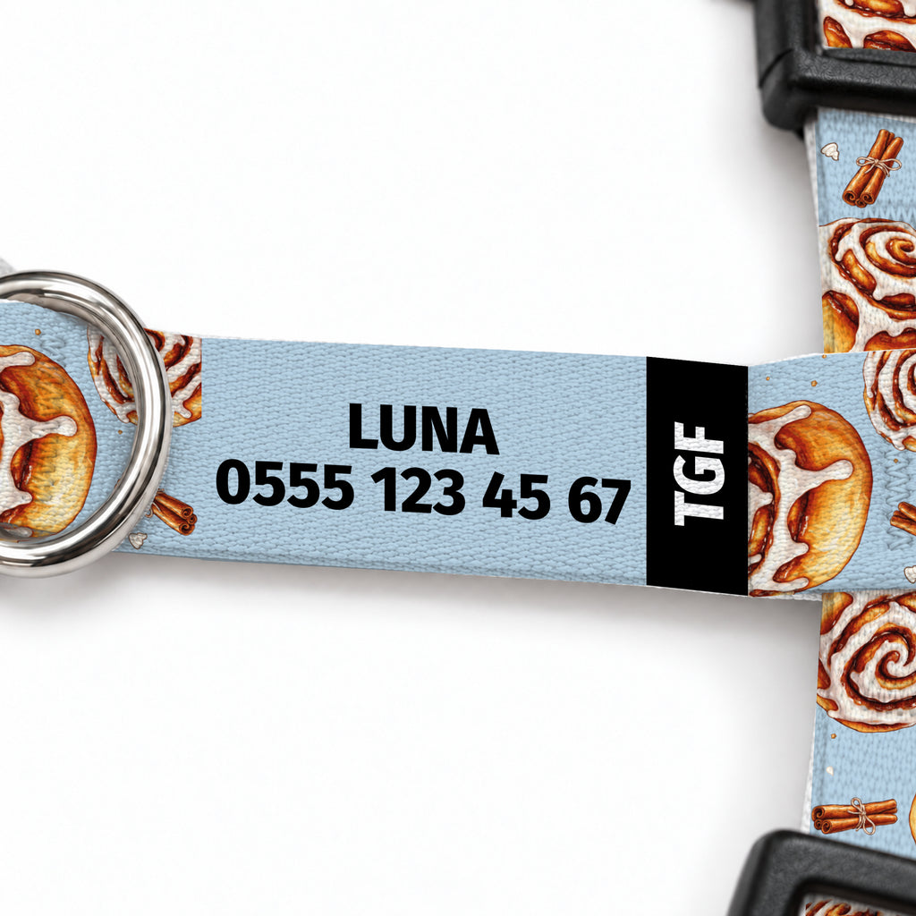 Cinna Roll Kedi Göğüs Tasması – Yazi Detayi