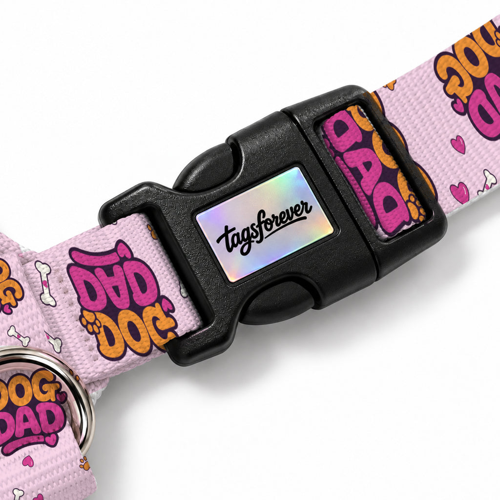 Papa Pink Köpek Göğüs Tasması – Klips