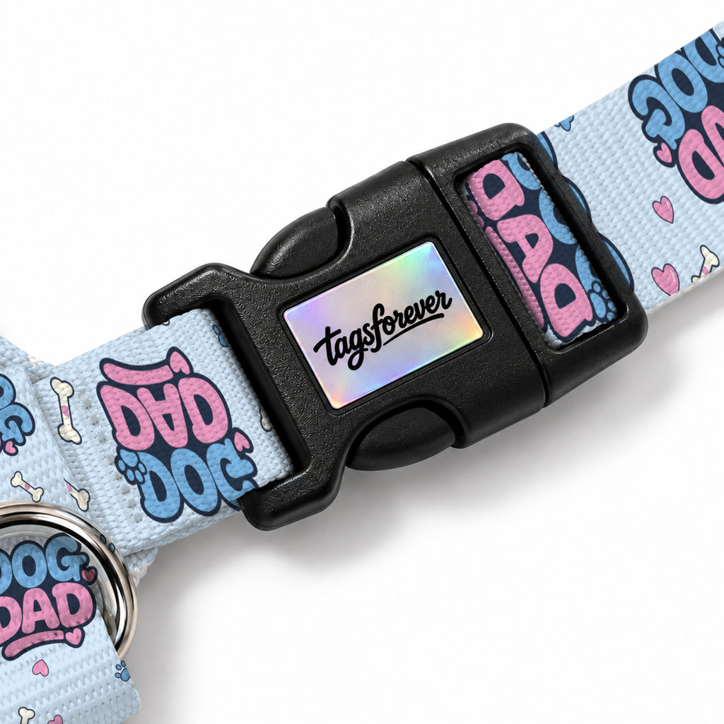 Papa Blue Köpek Göğüs Tasması – Klips