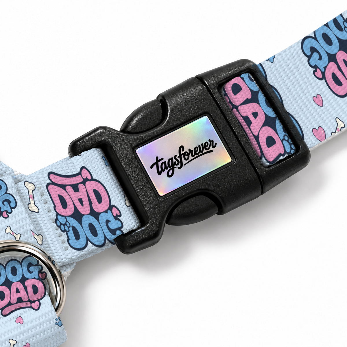 Papa Blue Köpek Göğüs Tasması – Klips
