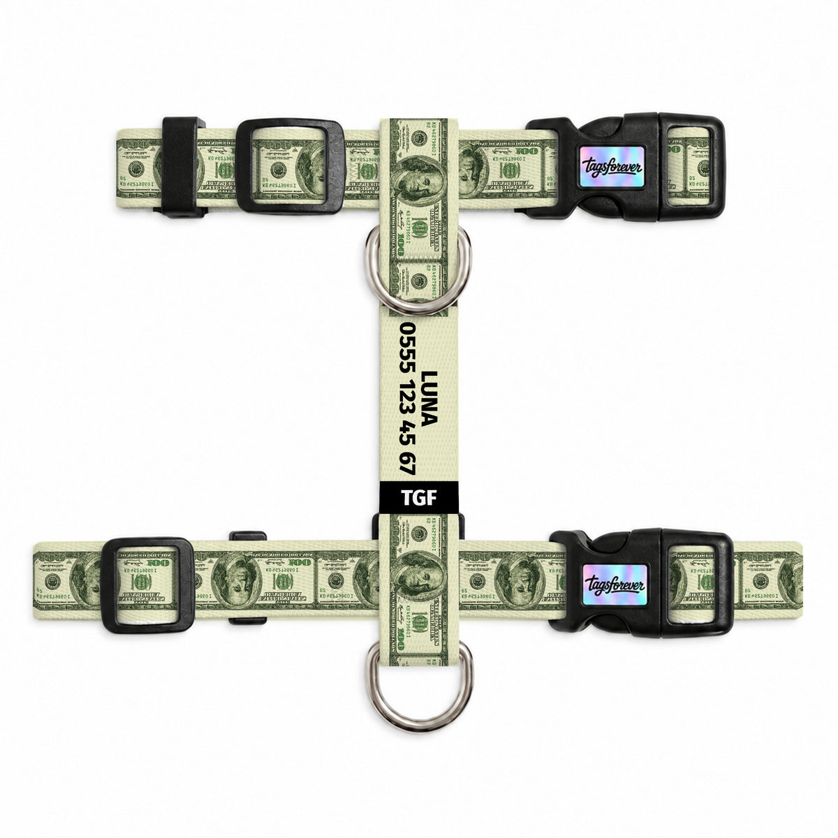 Dollar Pop Kedi Göğüs Tasması – Urun