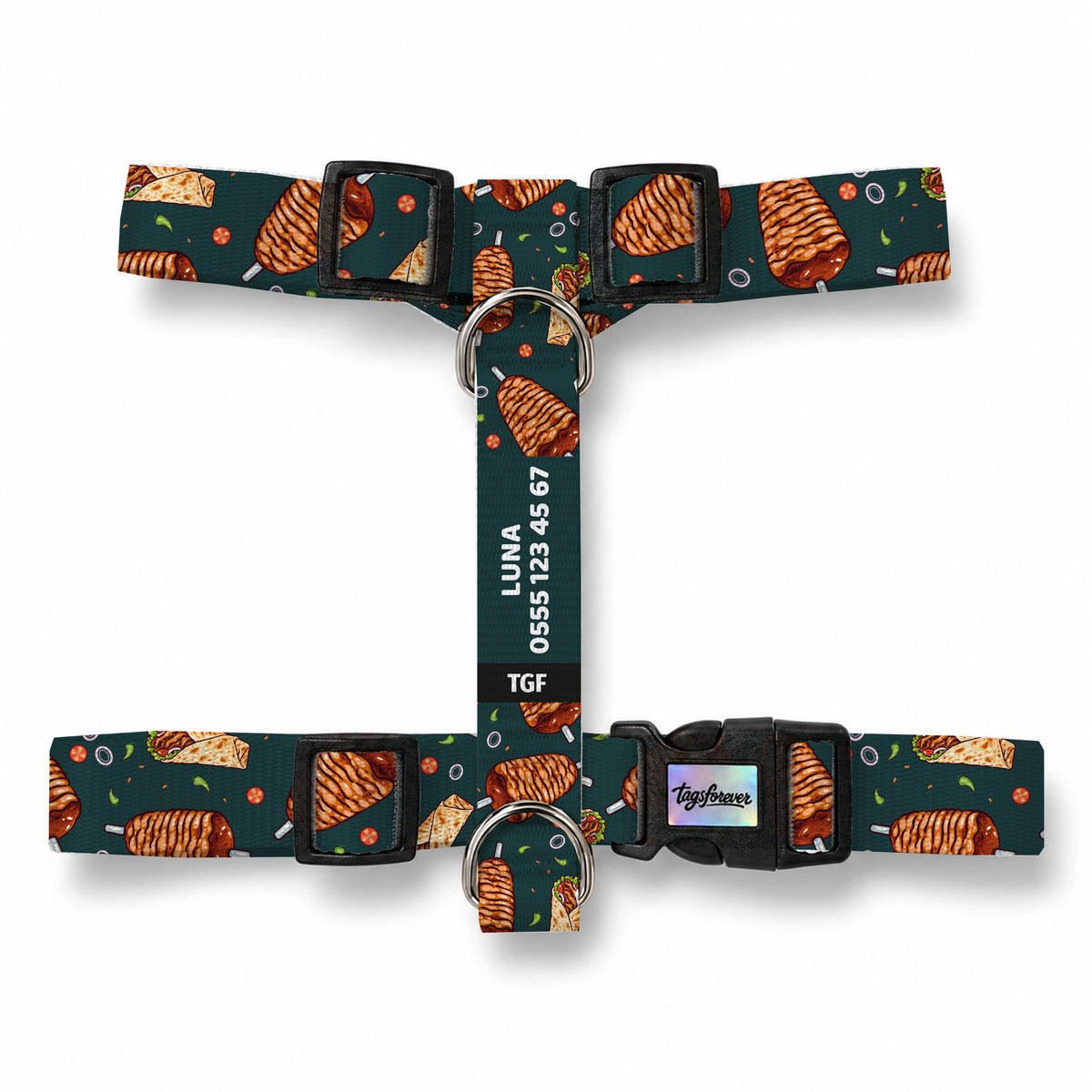 Doner Night Köpek Göğüs Tasması – Urun
