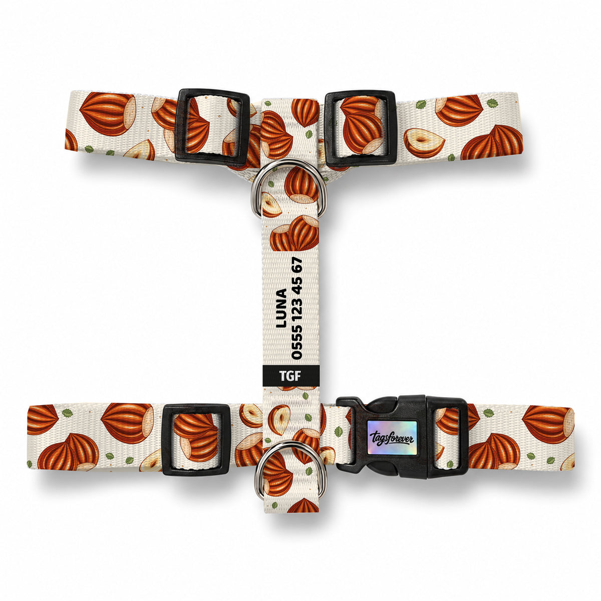 Nut Cream Köpek Göğüs Tasması – Urun