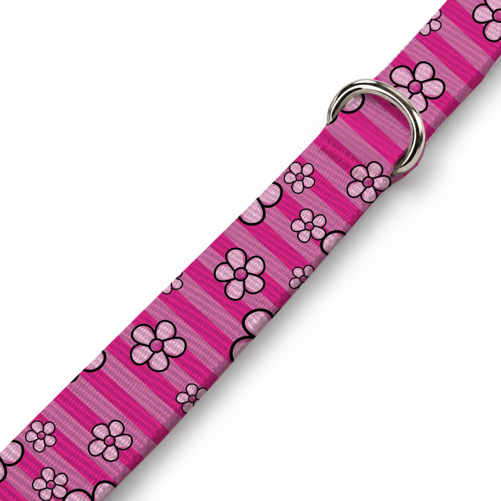 Flower Stripe Köpek Göğüs Tasması – Yakin Cekim