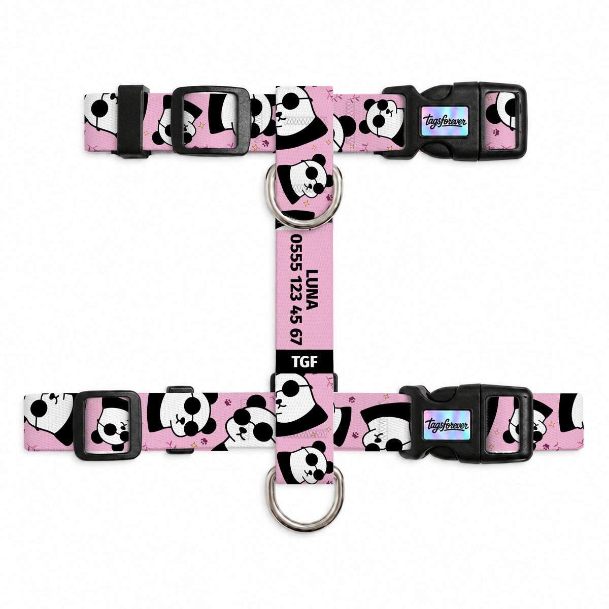 Pandi Pink Kedi Göğüs Tasması – Urun