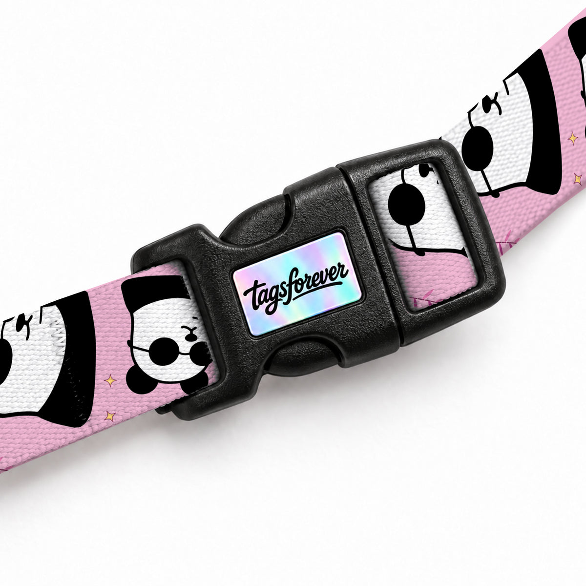 Pandi Pink Kedi Göğüs Tasması – Klips