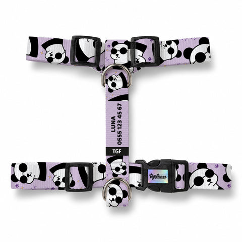 Pandi Lilac Köpek Göğüs Tasması – Urun
