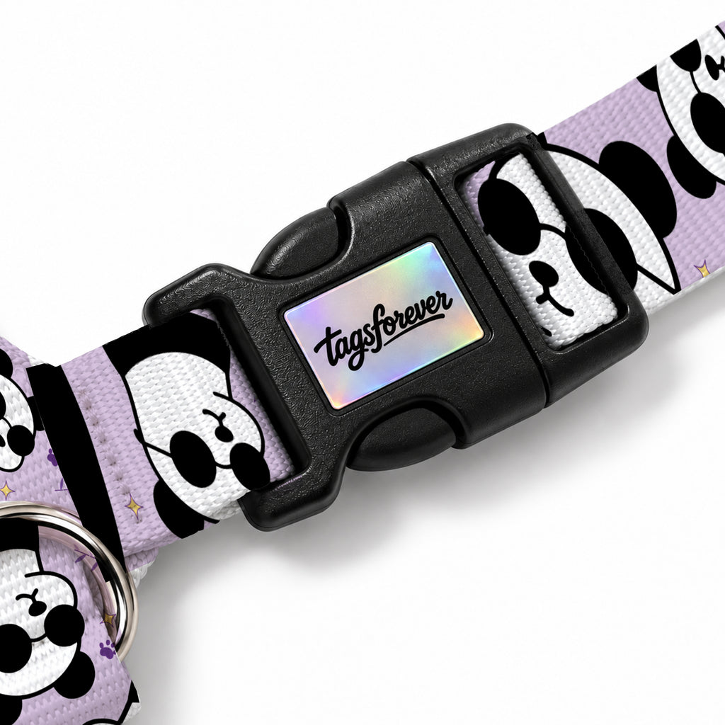 Pandi Lilac Köpek Göğüs Tasması – Klips