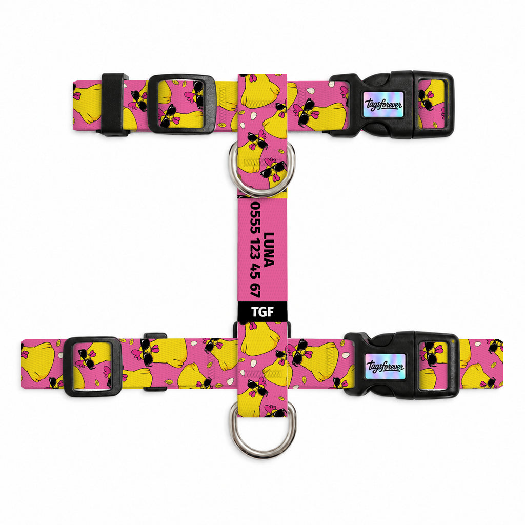 Pink Chick Kedi Göğüs Tasması – Urun