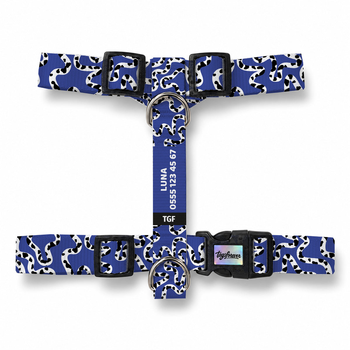 Moo Blue Köpek Göğüs Tasması – Urun
