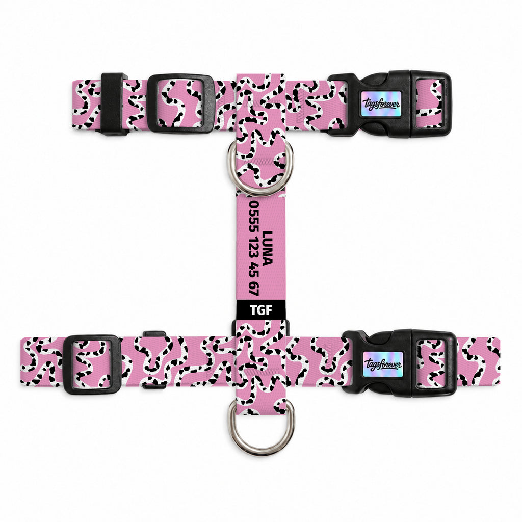 Moo Pink Kedi Göğüs Tasması – Urun