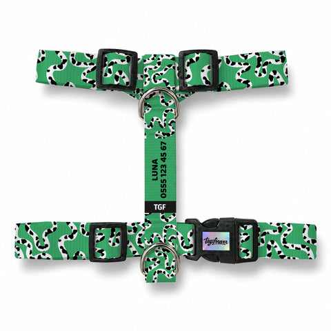 Moo Green Köpek Göğüs Tasması – Urun