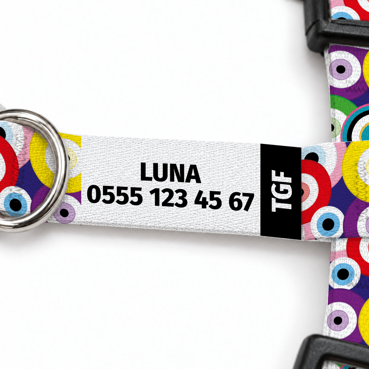 Lucky Eye Kedi Göğüs Tasması – Yazi Detayi