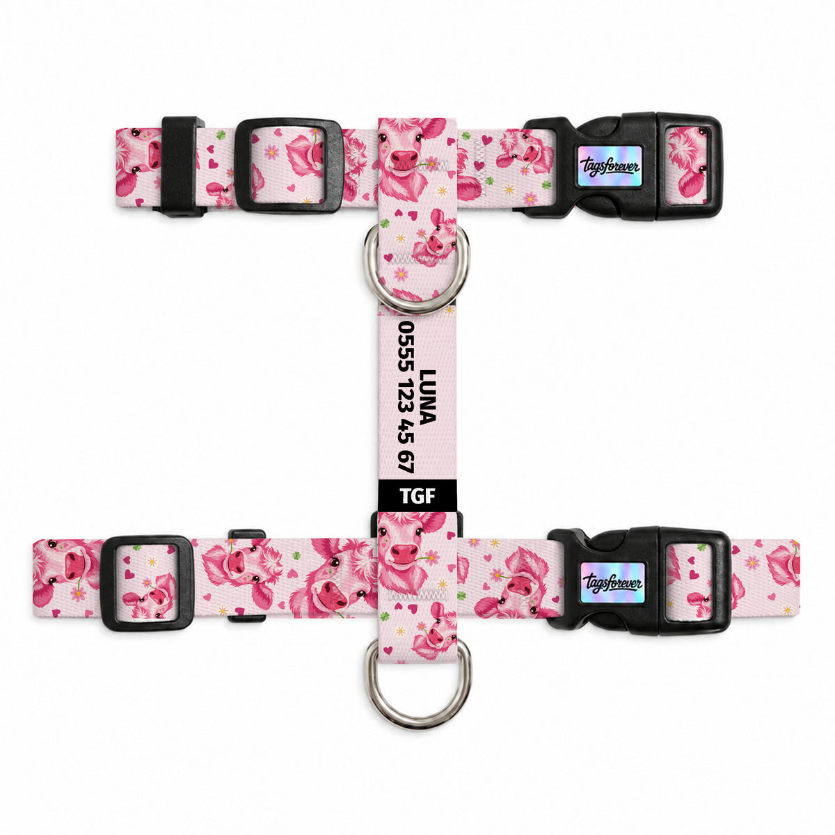Pink Moo Kedi Göğüs Tasması – Urun