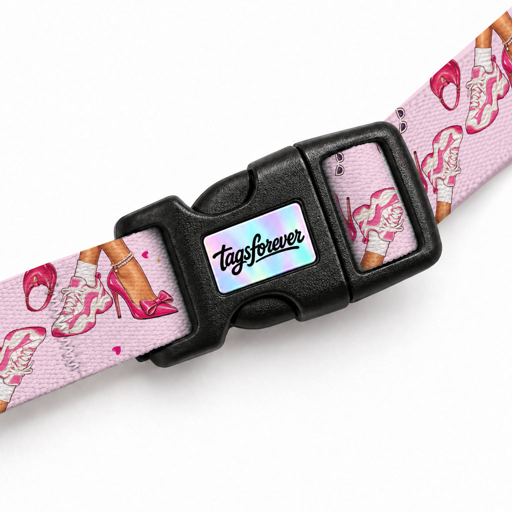 Pink Sport Kedi Göğüs Tasması – Klips