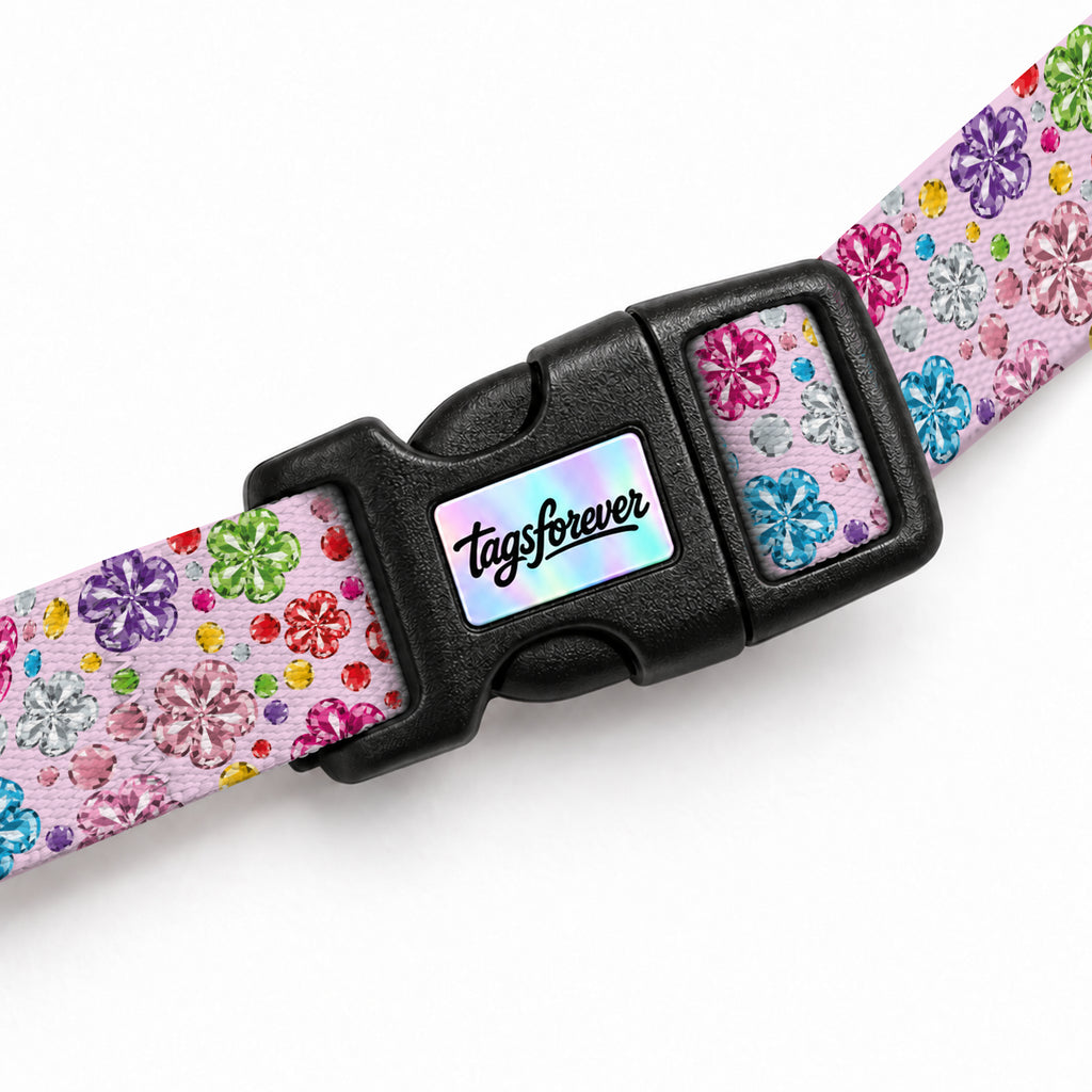 Crystal Bloom Kedi Göğüs Tasması – Klips