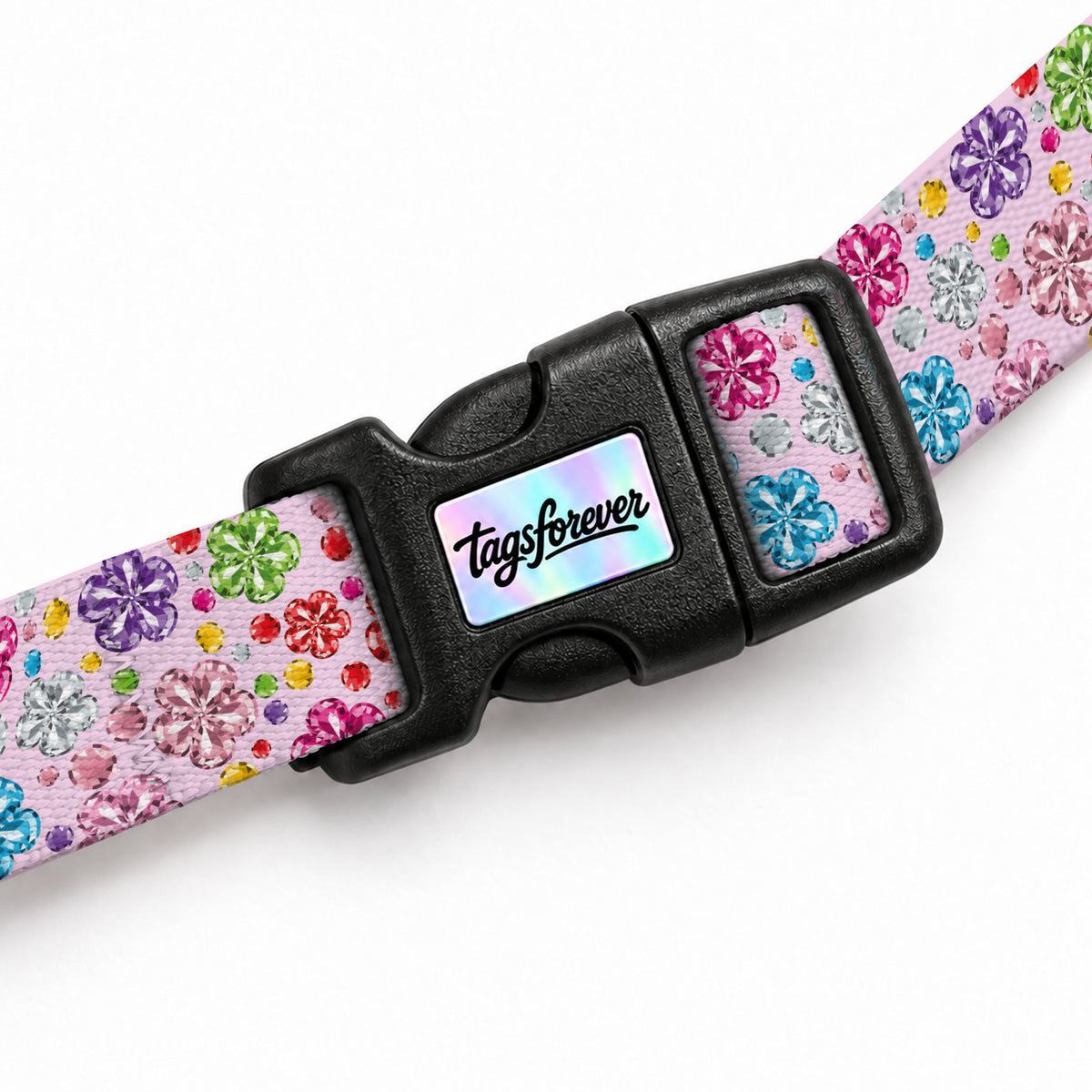 Crystal Bloom Kedi Göğüs Tasması – Klips