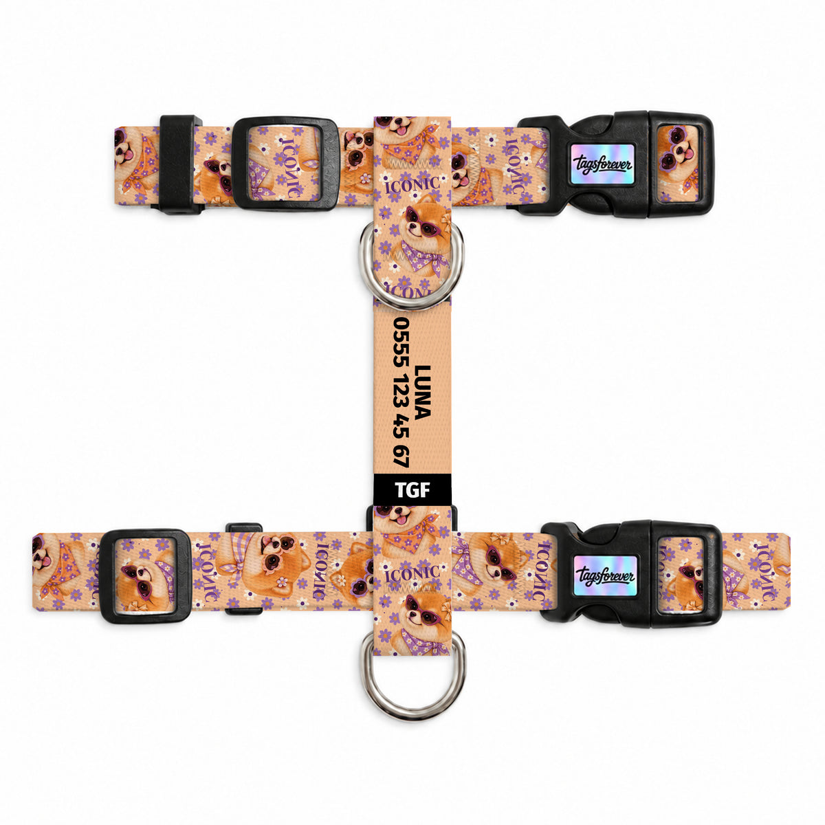 Teddy Bloom Kedi Göğüs Tasması – Urun