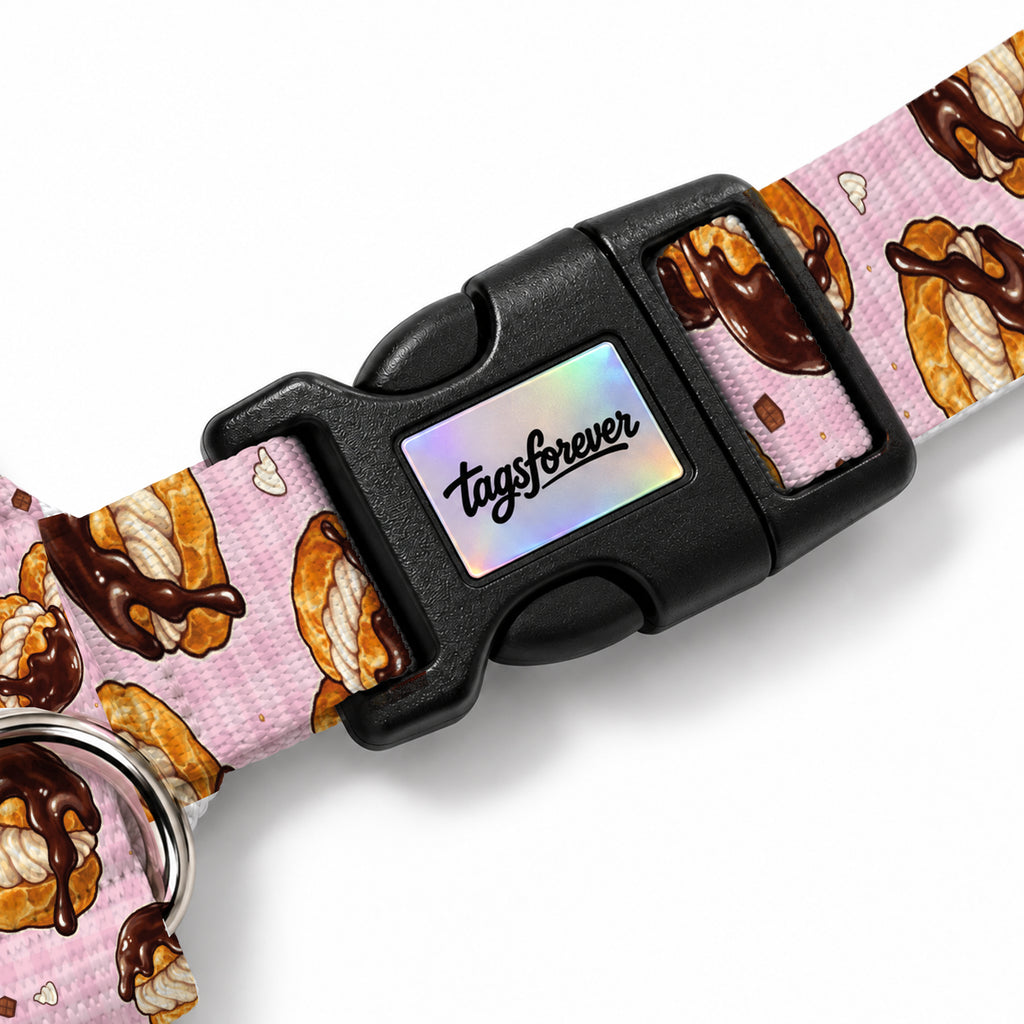 Profiterole Köpek Göğüs Tasması – Klips