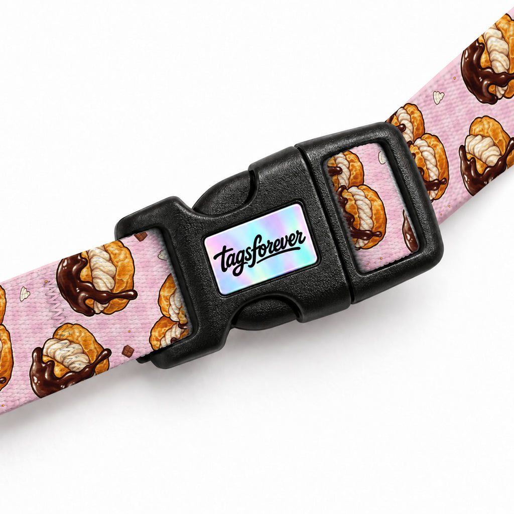 Profiterole Kedi Göğüs Tasması – Klips