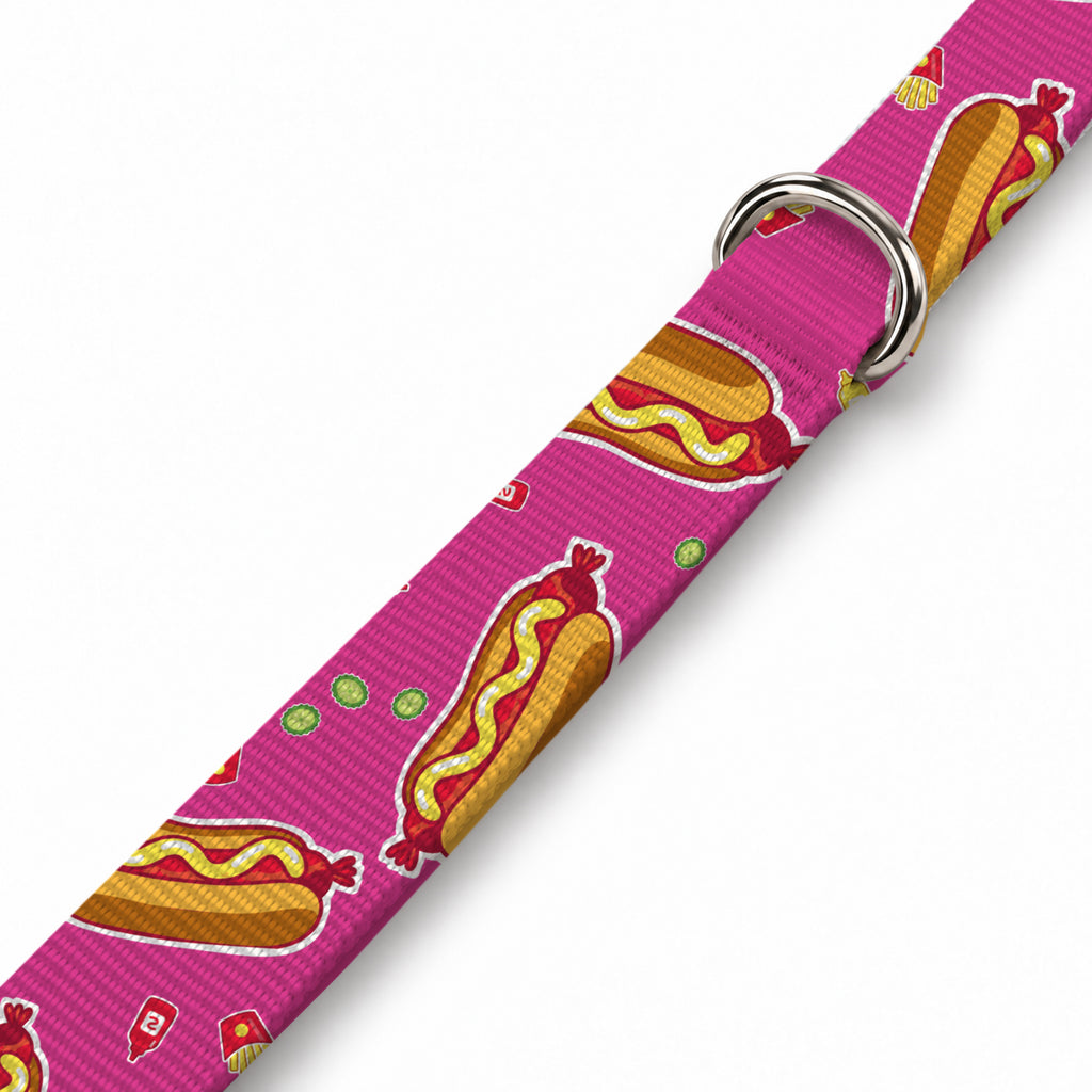 Hotdog Pink Köpek Göğüs Tasması – Yakin Cekim