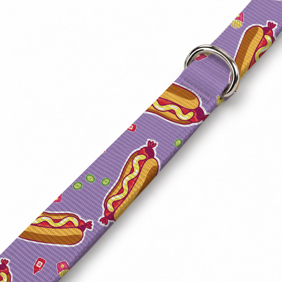 Hotdog Lilac Köpek Göğüs Tasması – Yakin Cekim