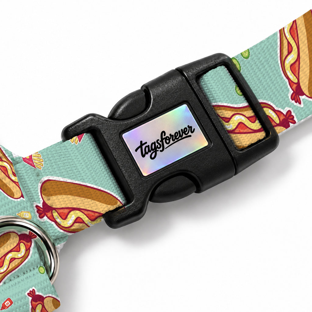 Hotdog Mint Köpek Göğüs Tasması – Klips