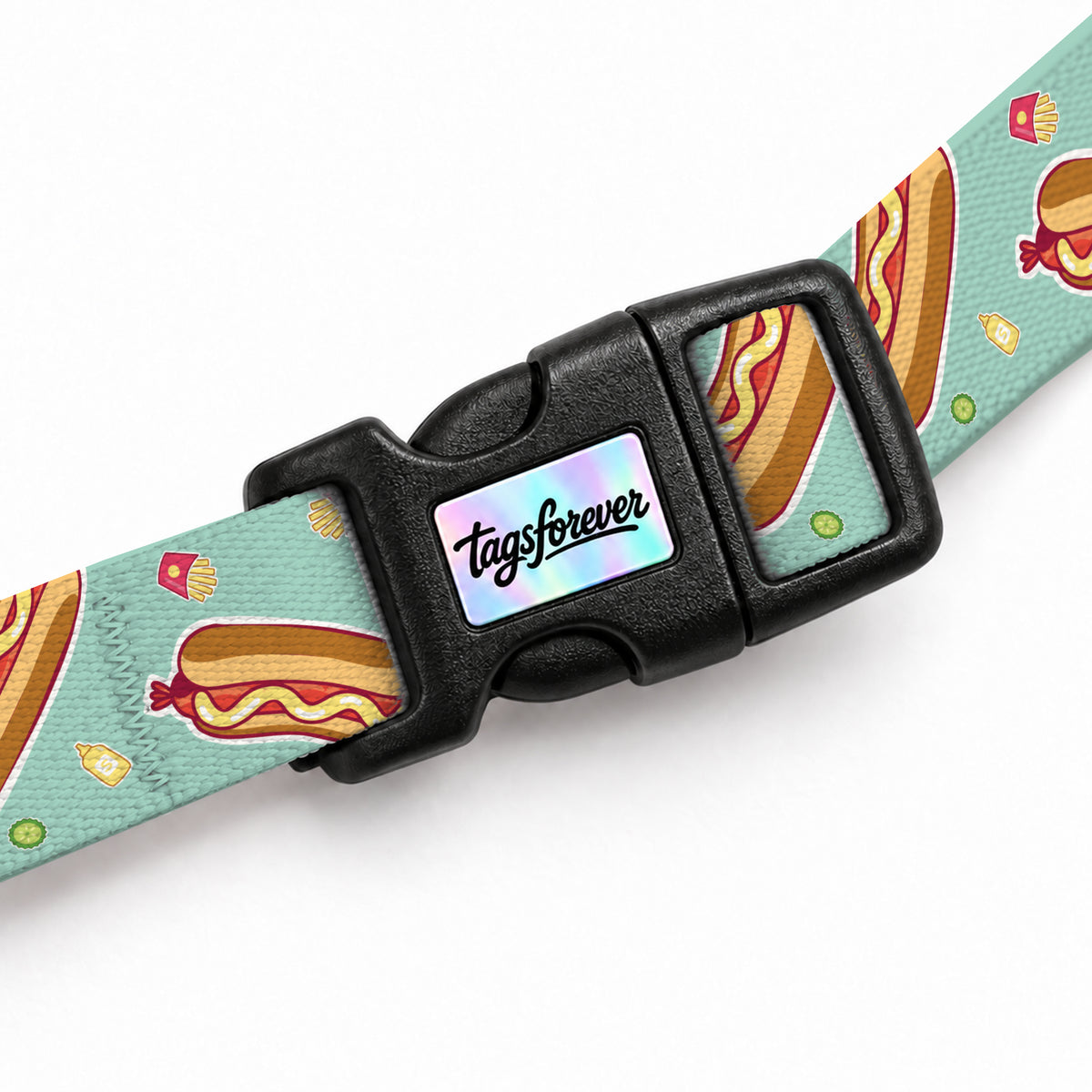 Hotdog Mint Kedi Göğüs Tasması – Klips
