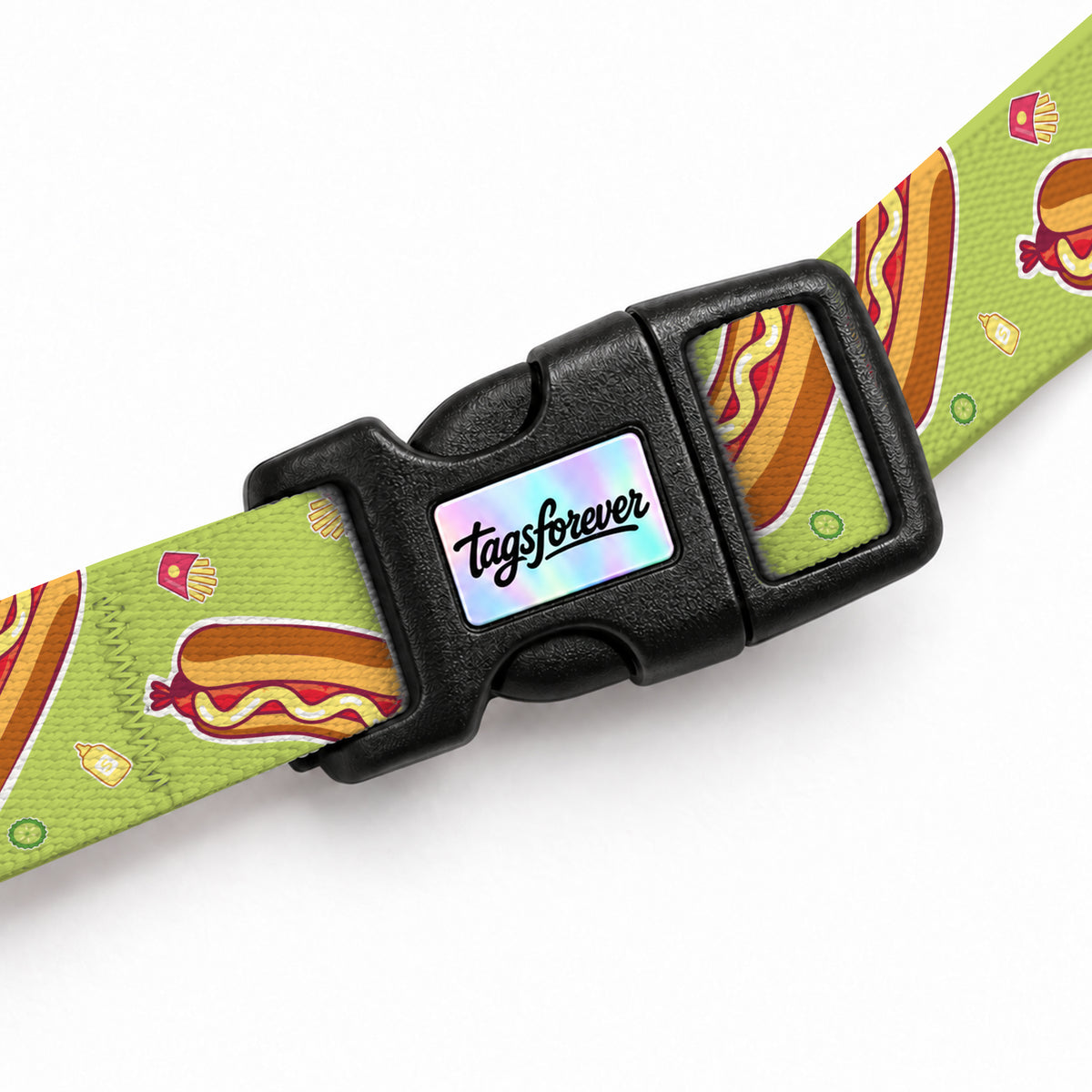 Hotdog Lime Kedi Göğüs Tasması – Klips