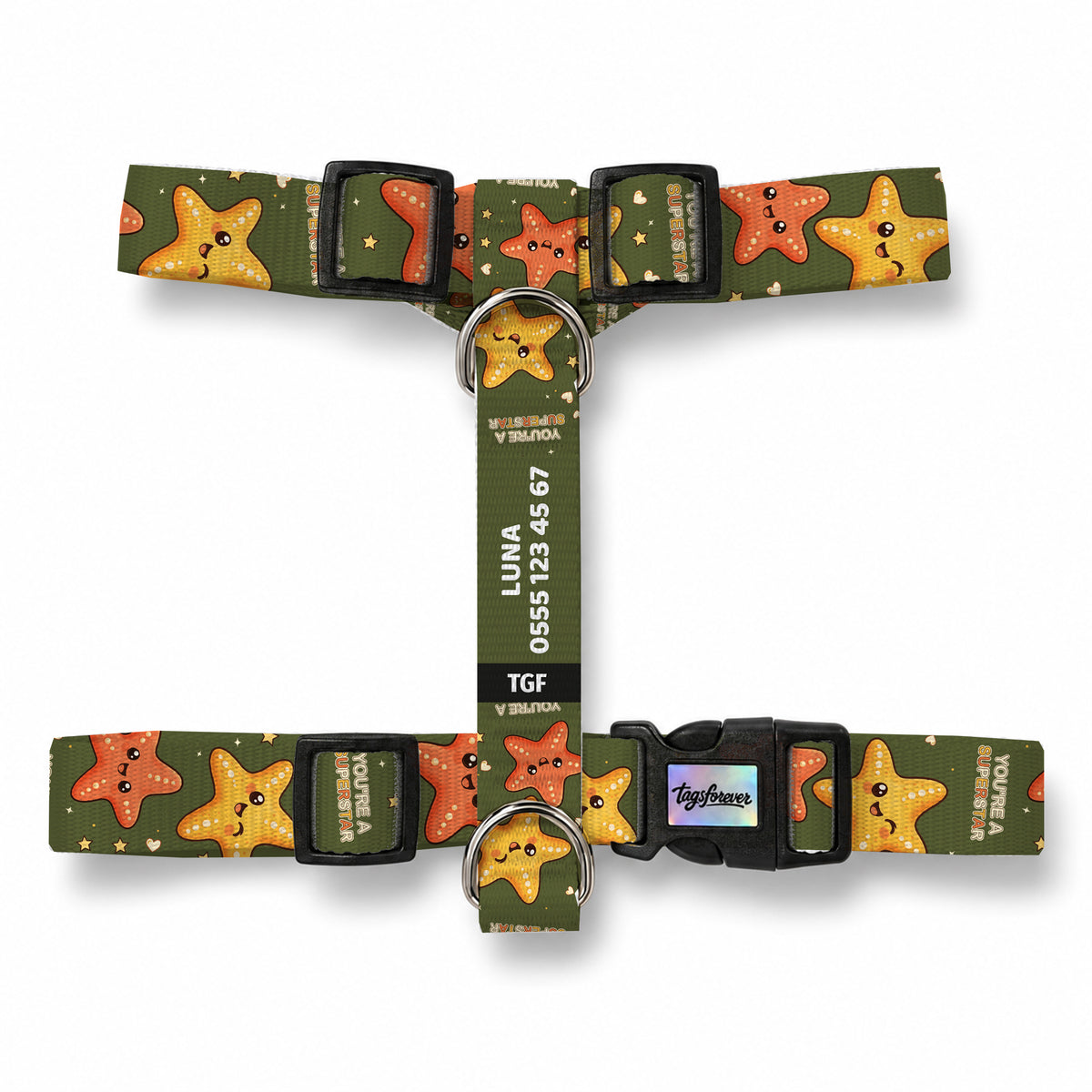 Starfish Köpek Göğüs Tasması – Urun