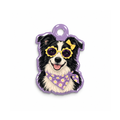 Collie Bloom Kedi Köpek İsimlik – Ön yüz