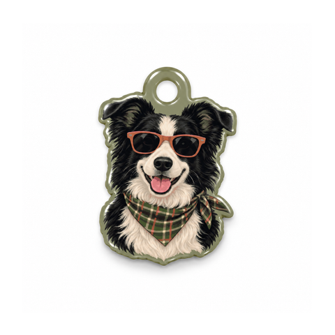 Collie Olive Kedi Köpek İsimlik – Ön yüz
