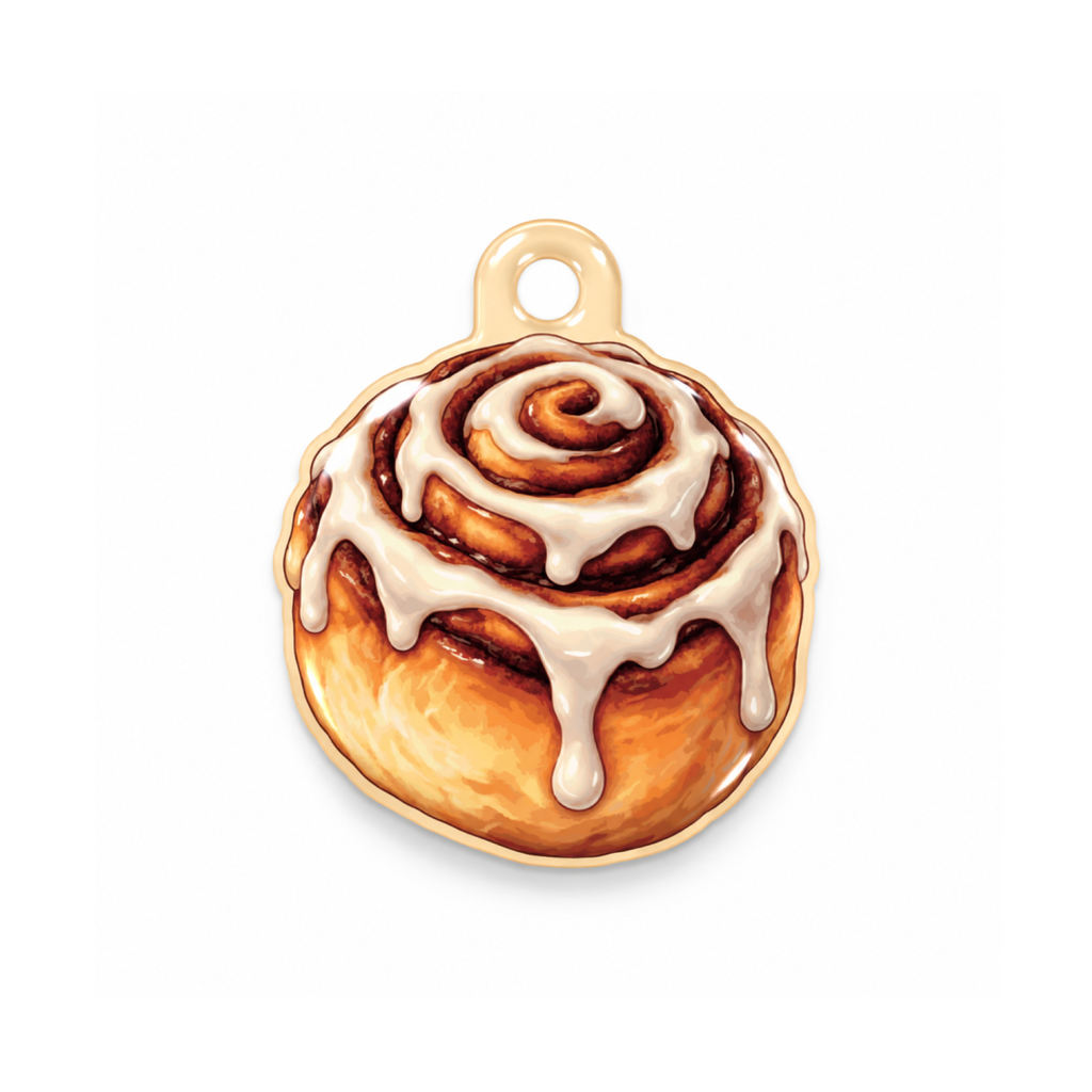 Cinna Roll Kedi Köpek İsimlik – Ön yüz