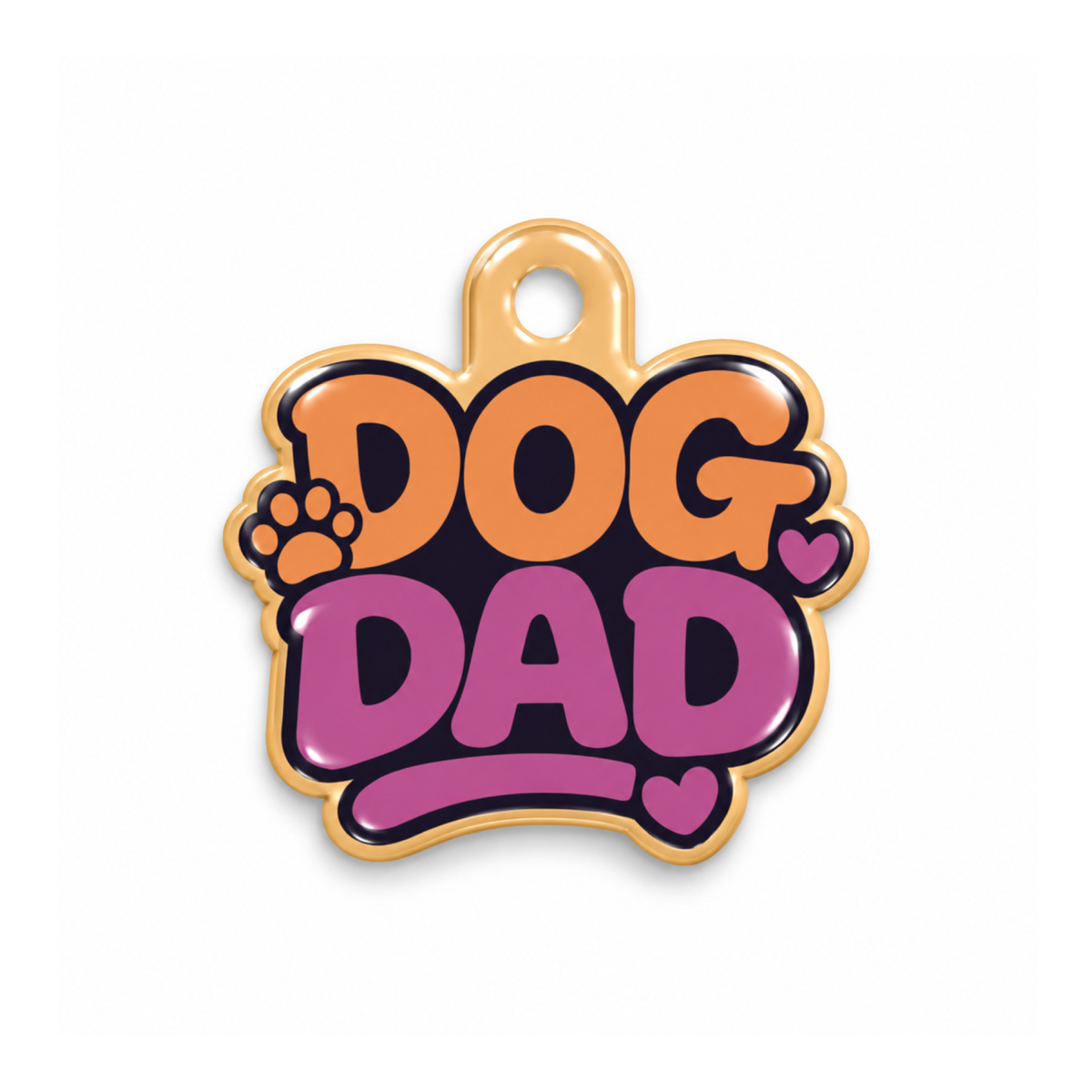 Papa Pink Kedi Köpek İsimlik – Ön yüz