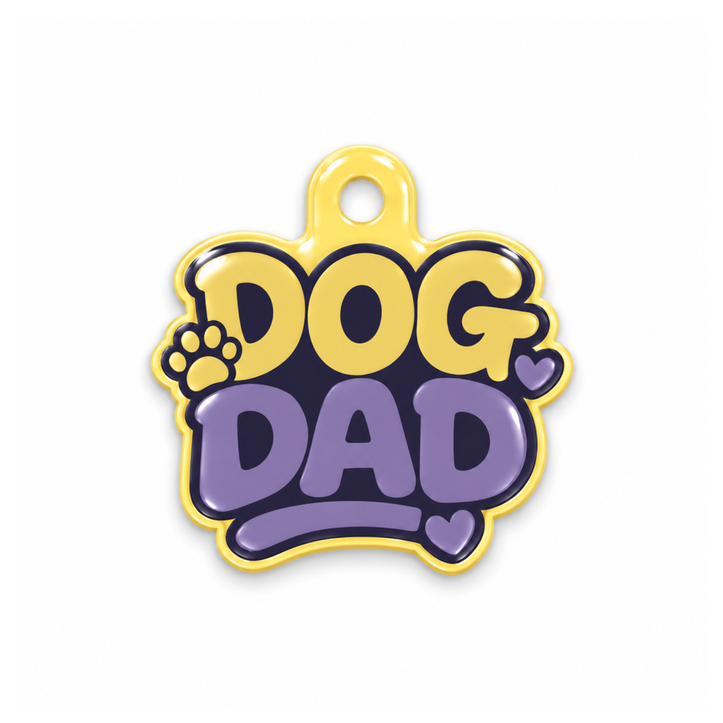 Papa Lilac Kedi Köpek İsimlik – Ön yüz