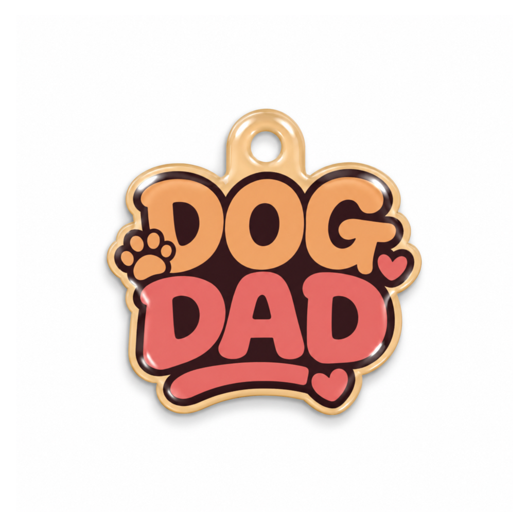Papa Peach Kedi Köpek İsimlik – Ön yüz