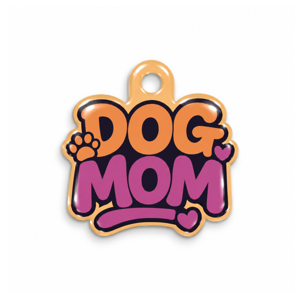 Mama Pink Kedi Köpek İsimlik – Ön yüz