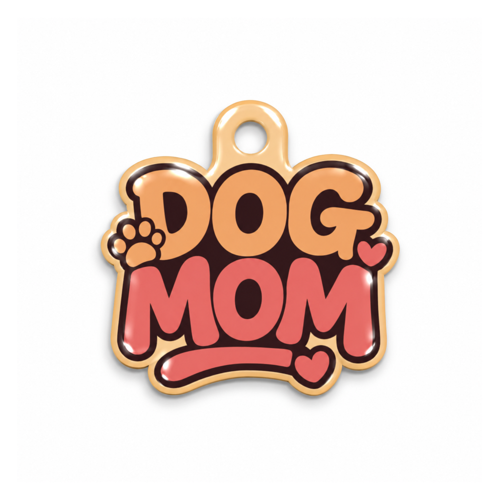Mama Peach Kedi Köpek İsimlik – Ön yüz