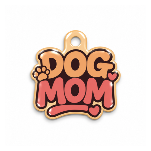 Mama Peach Kedi Köpek İsimlik – Ön yüz