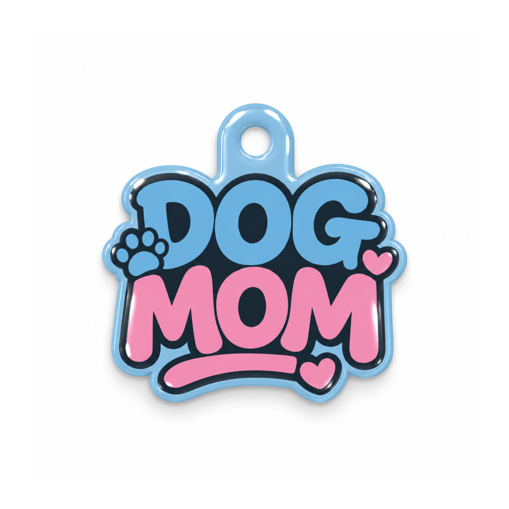 Mama Blue Kedi Köpek İsimlik – Ön yüz