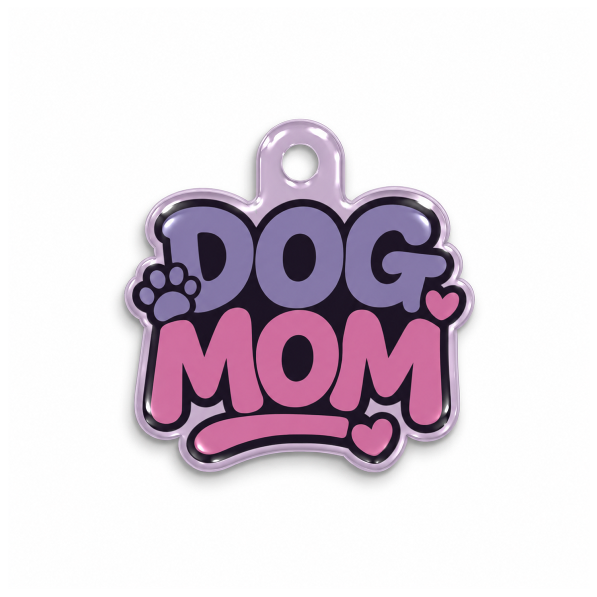 Mama Purple Kedi Köpek İsimlik – Ön yüz