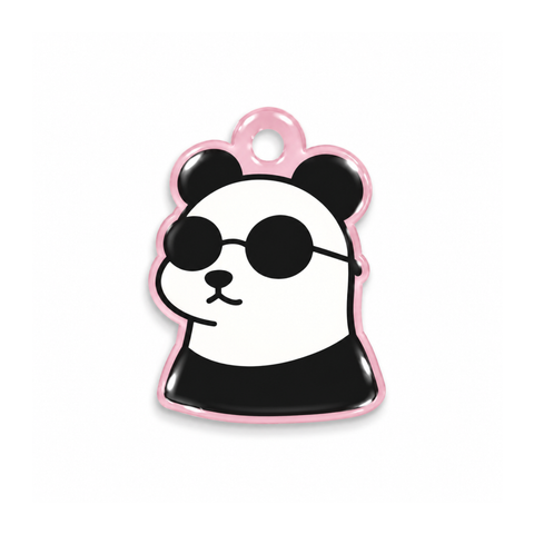 Pandi Pink Kedi Köpek İsimlik – Ön yüz
