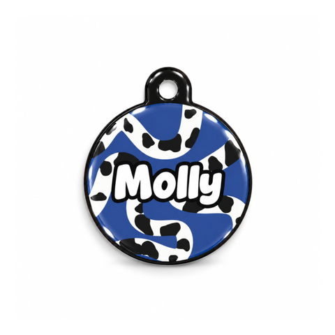 Moo Blue Kedi Köpek İsimlik – Ön yüz