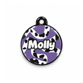 Moo Violet Kedi Köpek İsimlik – Ön yüz