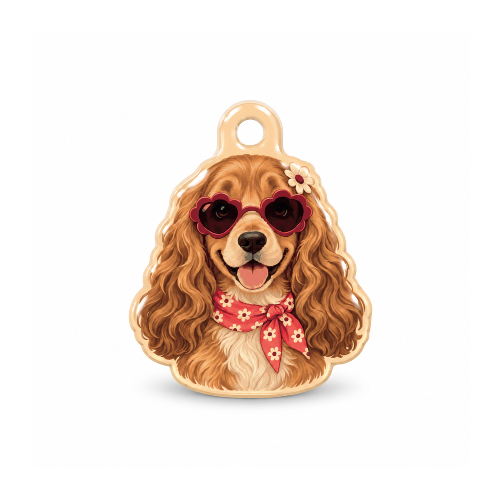 Cocker Bloom Kedi Köpek İsimlik – Ön yüz