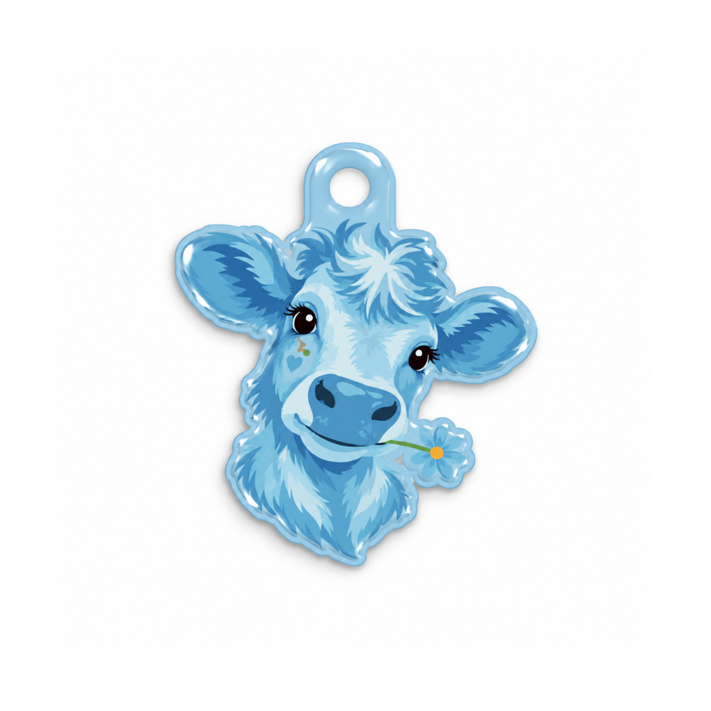 Blue Moo Kedi Köpek İsimlik – Ön yüz