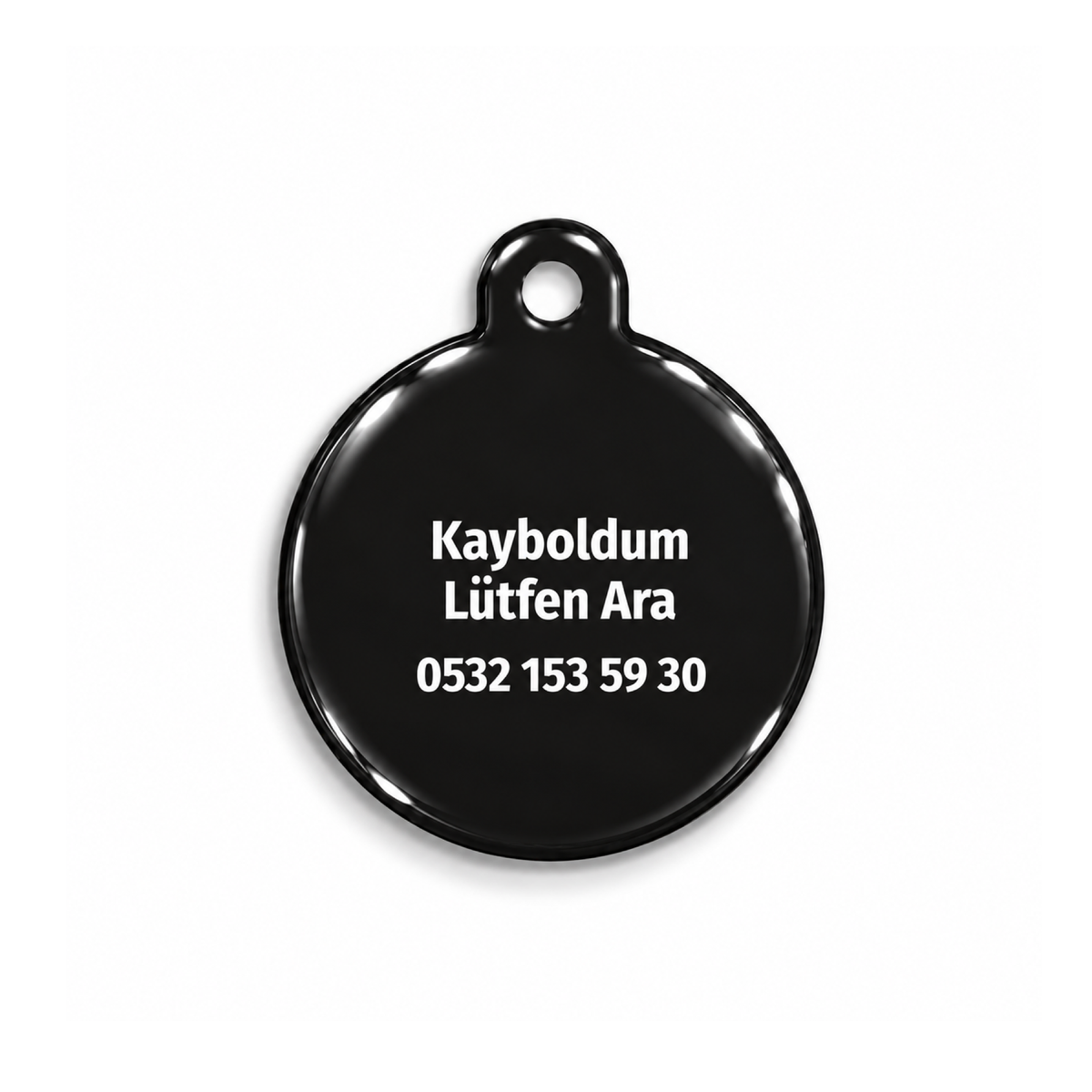 Pastel Stripe Kedi Köpek İsimlik – Arka yüz