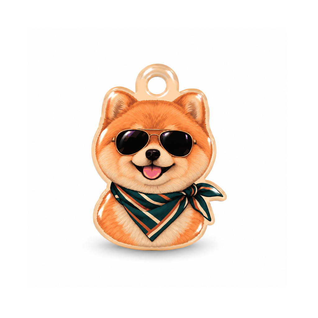 Teddy Check Kedi Köpek İsimlik – Ön yüz