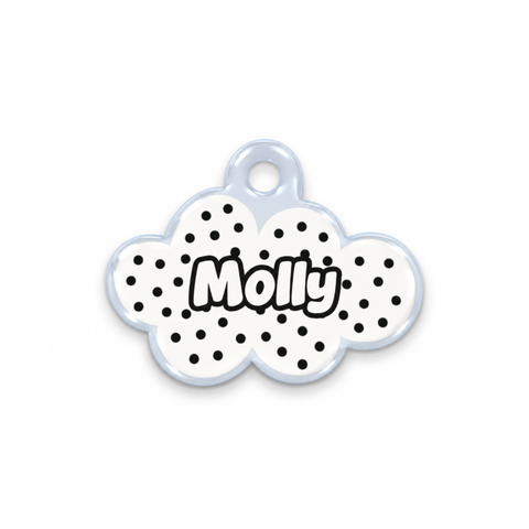 Dot Cloud Kedi Köpek İsimlik – Ön yüz